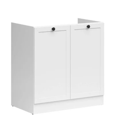 Sink cabinet JUNONA LINE DK2D/80/82 BRW white